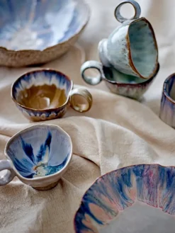 Imogen kopjes blauw set van 6 stuks - 82061487