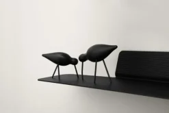 Jet wandplank 160cm zwart - 600997