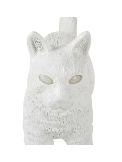 Jobby the cat lamp - wit