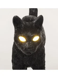 Jobby the cat lamp - zwart