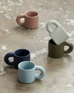 Jose mokken donkergroen set van 6 stuks - 68010