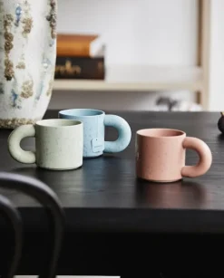 Jose mokken lichtblauw set van 6 stuks - 68002