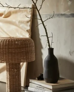 Juniper fles met dop zwart - 9195