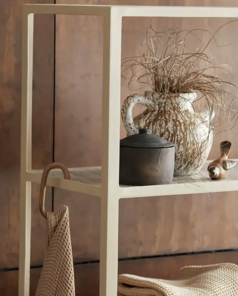 Juniper pot met deksel zwart - 9192