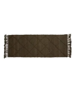 Jutan vloerkleed M bruin/groen 200x75cm - 84423