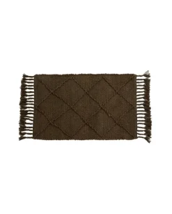 Jutan vloerkleed S bruin/groen 90x60cm - 82420