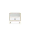 Kabino nachtkastje met lade wit