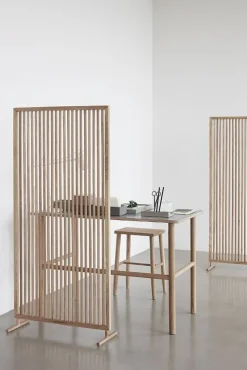 Kamerscherm eiken hout