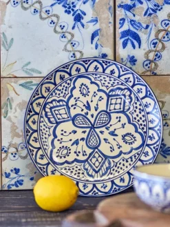 Karlie borden blauw set van 6 stuks - 82068278