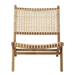 Keila Lounge stoel teak hout - naturel