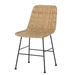 Kitty eetkamerstoel rotan - naturel