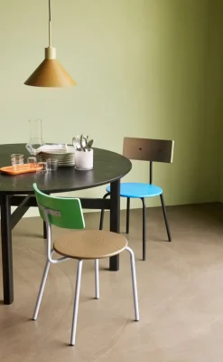 Koi stoel blauw/bruin/zwart - 422002