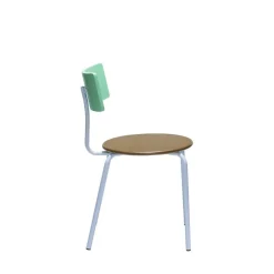 Koi stoel bruin/groen/paars - 422003