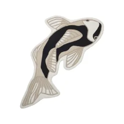 Koi vloerkleed zwart/beige - 71110398