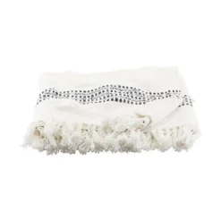 Kolonia plaid wit 180x130cm