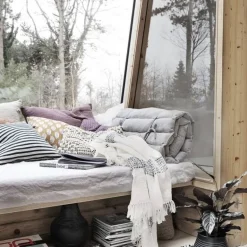 Kolonia plaid wit 180x130cm