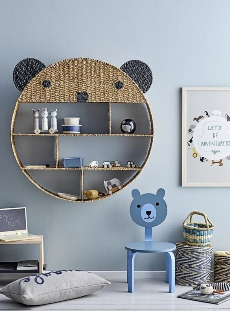 Kruk beukenhout - naturel/zwart