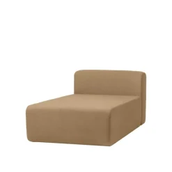 Lagoon bank module chaise longue - oker