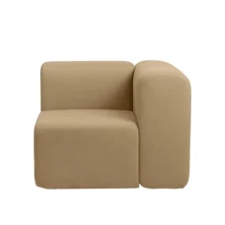 Lagoon bank module hoek links - oker