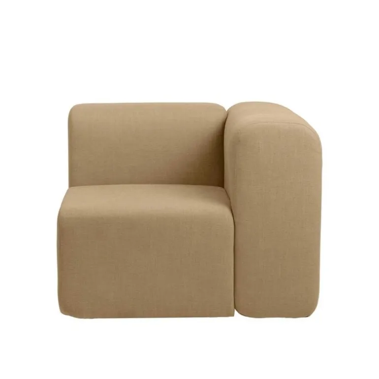 Lagoon bank module hoek links - oker