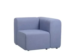 Lagoon bank module hoek links - lichtblauw