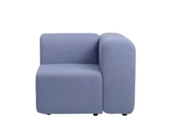 Lagoon bank module hoek links - lichtblauw