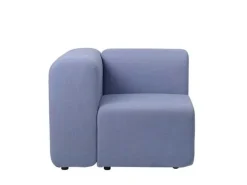 Lagoon bank module hoek rechts - lichtblauw