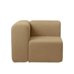 Lagoon bank module hoek rechts - oker