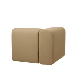 Lagoon bank module hoek rechts - oker