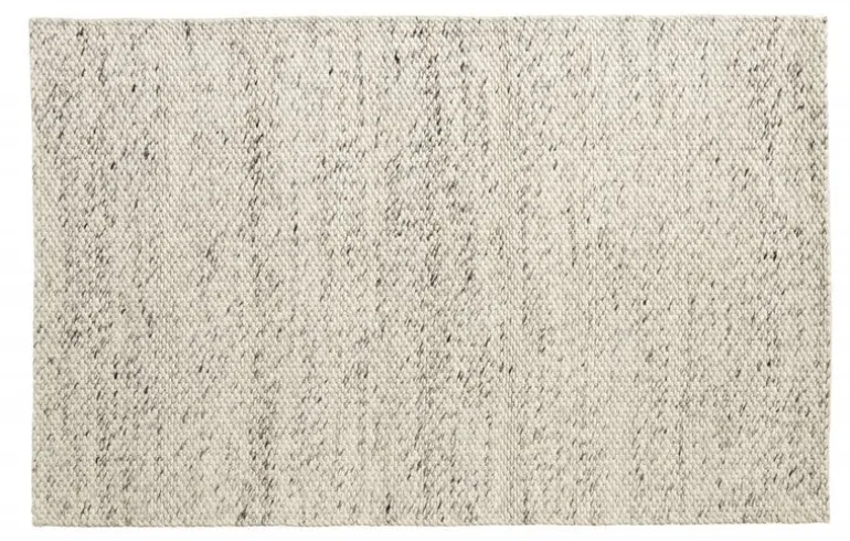 Lara vloerkleed wol - ivory/grijs 160x240cm