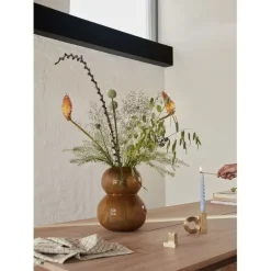 Lasi vaas amber - L300215