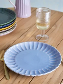 Latina borden Ø27cm blauw set van 6 stuks - 82061940