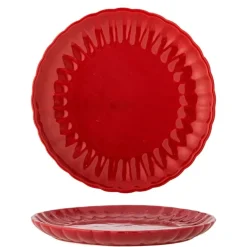 Latina borden Ø27cm rood set van 6 stuks - 82061931