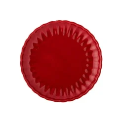 Latina borden Ø20cm rood set van 6 stuks - 82061930