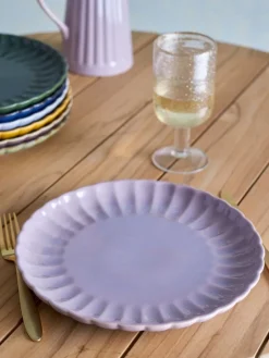 Latina borden Ø27cm roze set van 6 stuks - 82061939