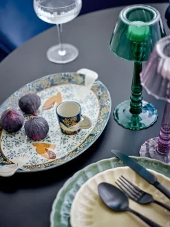 Latina borden Ø27cm set van 6 stuks groen - 82061935