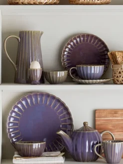 Latina eierdoppen paars set van 6 stuks - 82061925