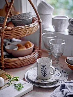 Leonie borden Ø21cm set van 6 stuks - 82060838