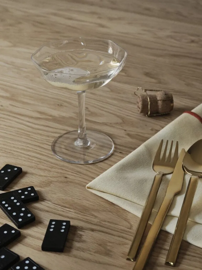 Limfjord champagne glazen set van 12 stuks - 14496273