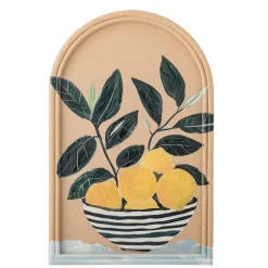 Limone wanddecoratie geel - 82065029