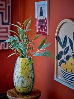 Limone wanddecoratie geel - 82065029