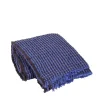 Linda plaid blauw - 130x180cm