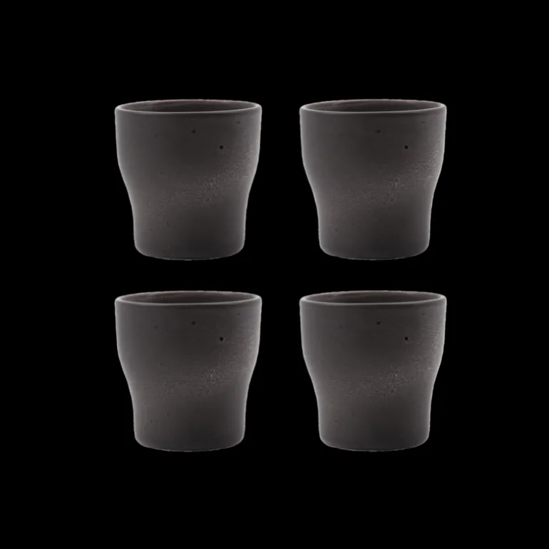 Liss thermomokken donkergrijs - set van 8 stuks 206262508