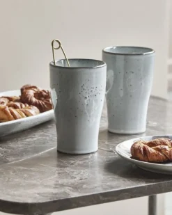 Liss thermomokken lichtgrijs - set van 4 stuks 206262507