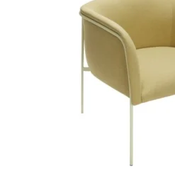 Loungestoel - geel/lichtgroen