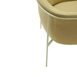 Loungestoel - geel/lichtgroen