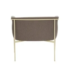 Loungestoel - lichtbruin/geel