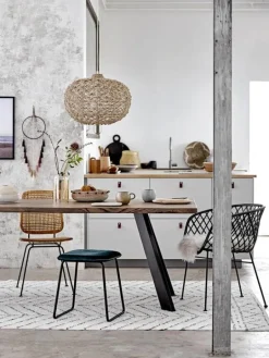 Loungestoel zwart rotan