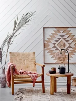 Lunna wanddecoratie 81x81cm - 82056522