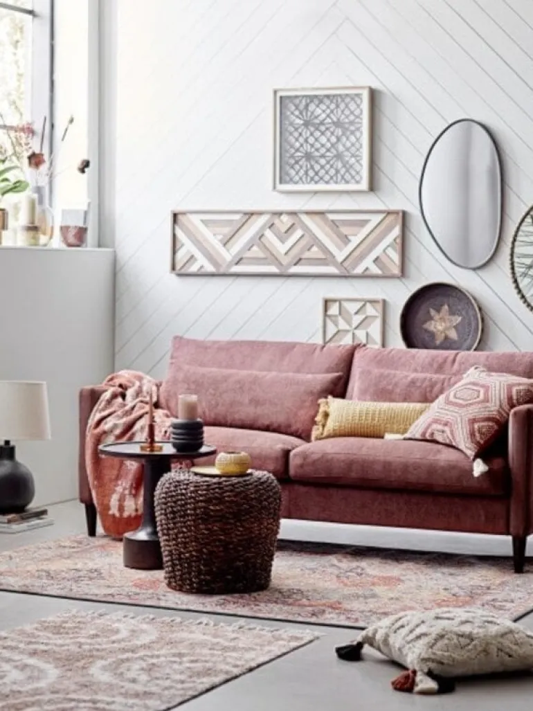 Lunna wanddecoratie 122x33cm - 82056517